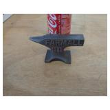 MINI CAST IRON ANVIL -FARMALL