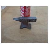 MINI CAST IRON ANVIL - GEOGIA BULLDOGS