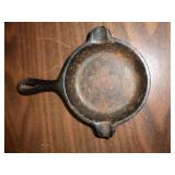 CAST IRON MINI SKILLET ASHTRAY