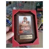 ANDY DALTON CARD PLAQUE