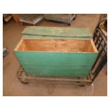 WOOD CRATE 18"TX32"LX24" W