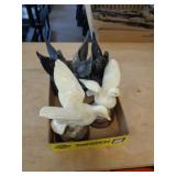 CERAMIC BIRD FIGURES