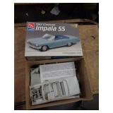 62 CHEVY IMPALA 1/25 PARTIALLY BUILT