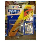 STARTING LINEUP-  DAVID JUSTICE