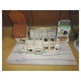 SPICES & CUTTING BOARD / K