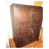 TV CABINET & EVERYTHING IN IT 57"TX22"WX41"L / LR