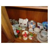 BOTTOM SHELF GLASSWARE & MISC / DR