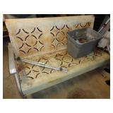 VINTAGE METAL GLIDER / S1