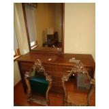 DRESSER W MIRROR 52" L / BDRM3