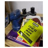 ELEC SANDER , BATTERIES & MISC / BM