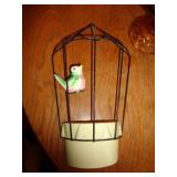 BIRD CAGE WALL DECOR / DR