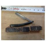 STRAIGHT RAZOR ORIG. BOX - EVANS BROS.