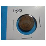 1881 INDIAN HEAD CENT