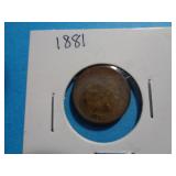 1881 INDIAN HEAD CENT