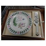 CAKE PLATE & SERVER SET