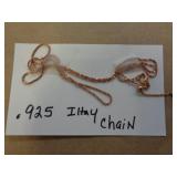 STERLING SILVER CHAIN