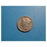 1937 SILVER MERCURY DIME