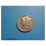1935 SILVER MERCURY DIME