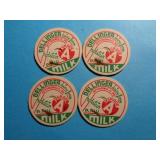 MILK CAPS -DELLINGER DAIRY JEFFERSONVILLE INDIANA