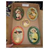 METAL COCA COLA SMALL TRAYS