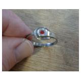 VINTAGE STERLING SILVER RING SZ 11.5