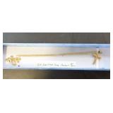 12KT GOLD FILLED CROSS NECKLACE