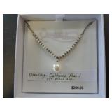 STERLING SILVER SPARKLE BRAND 17" NECKLACE