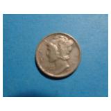 1941 SILVER MERCURY DIME