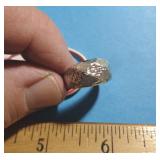 RING MARKED 14K SZ 7 / 2.28G