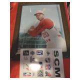 SIGNED 8X10 W COA - FRANK ROBINSON / FRAME BROKE
