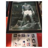 SIGNED 8X10 W COA - MUHAMMAD ALI