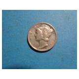 1937 SILVER MERCURY DIME