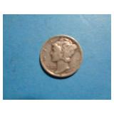 1937 SILVER MERCURY DIME