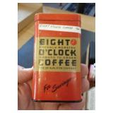 COFFEE TIN COIN BANK