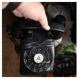 VINTAGE PHONE BLACK DIAL / BM