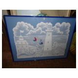 FRAMED NEEDLEPOINT / BM