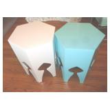 2 - SIDE TABLES 20" T / LR