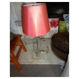 LUCITE LAMP / LR