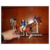 FITZ & FLOYD BOOKENDS / LR