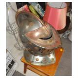 METAL KNIGHT HELMET 15" T (WEARABLE) / LR