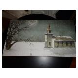 9"X16" CANVAS PRINT BENJAMIN GRAY / LR