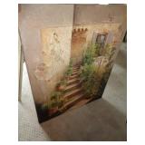 ROGER DUVALL OIL ON CANVAS 40" T / LR