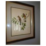 RAY HARM CEDAR WAXWINGS PRINT / LR