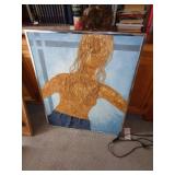 HACKETT - ART ON CANVAS 31" T / LR