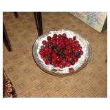 BIG BOWL OF CHERRIES DECOR / BM