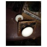 PORCELAIN DOORKNOB SET  / G