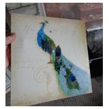 PEACOCK WALL DECOR / SR