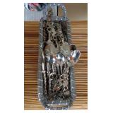 JEWELED HEAVY FLATWARE SET / SR