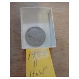 1985 D KENNEDY HALF