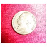 SILVER WAR NICKEL - 1945-S